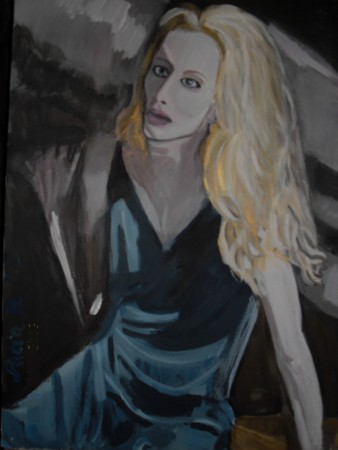 Anna.Acrilico su tela-cm 70x60- 2011-'12